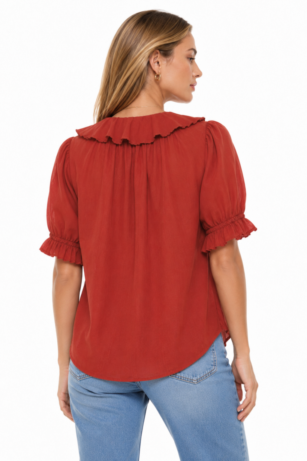 ROMANTIC RUFFLE SL - RED