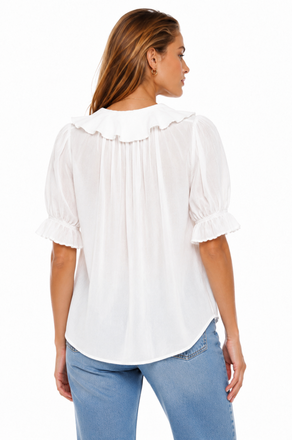 ROMANTIC RUFFLE SL - WHITE