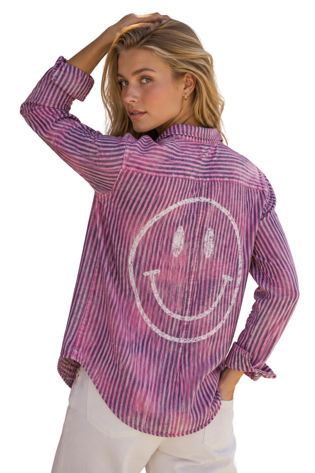 MYLA - PINK STRIPE
