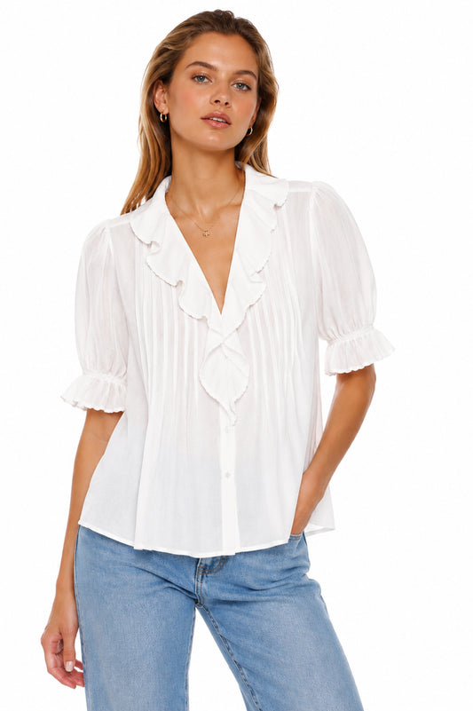 ROMANTIC RUFFLE SL - WHITE